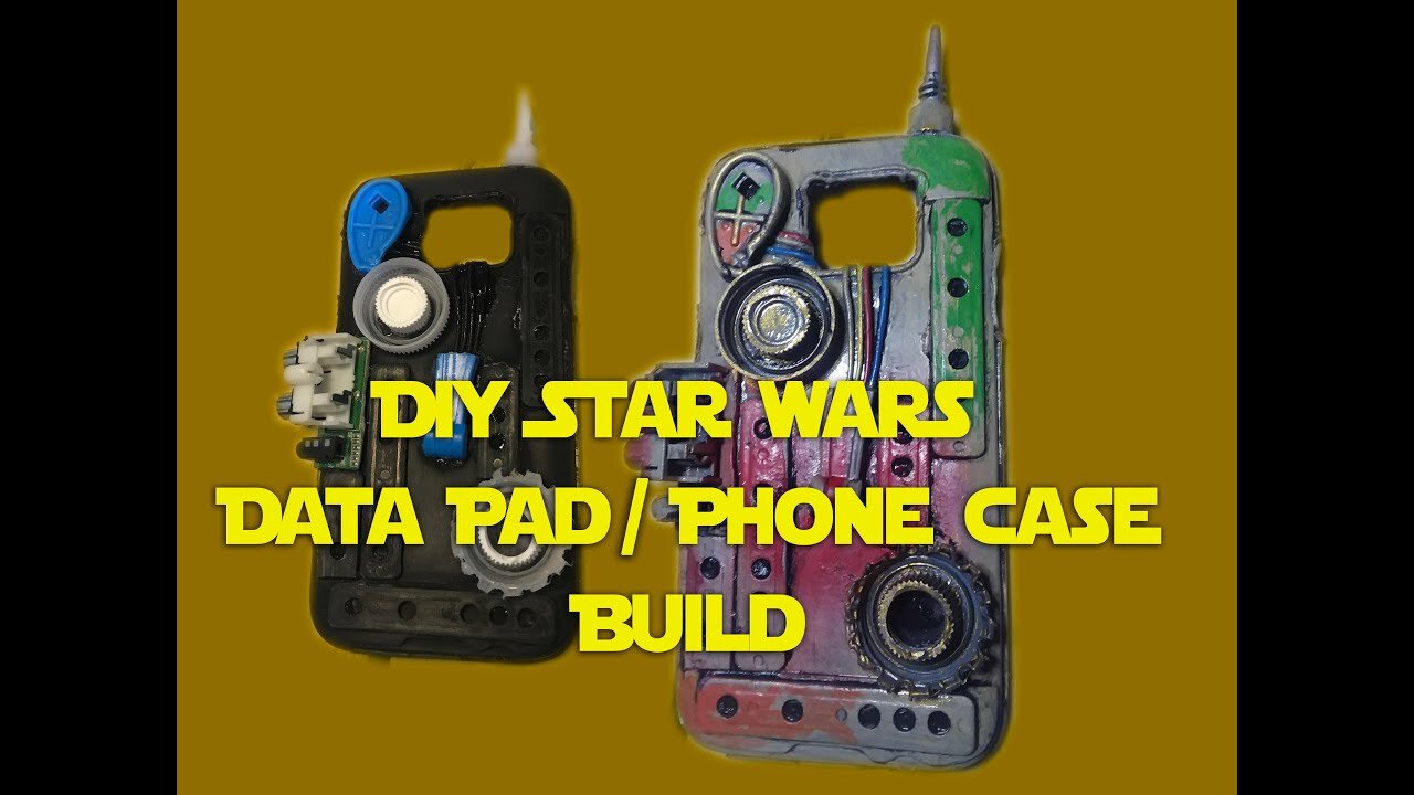 DIY star wars DATA pad/Phone case Build