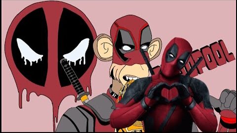 Ape DeadPool Character