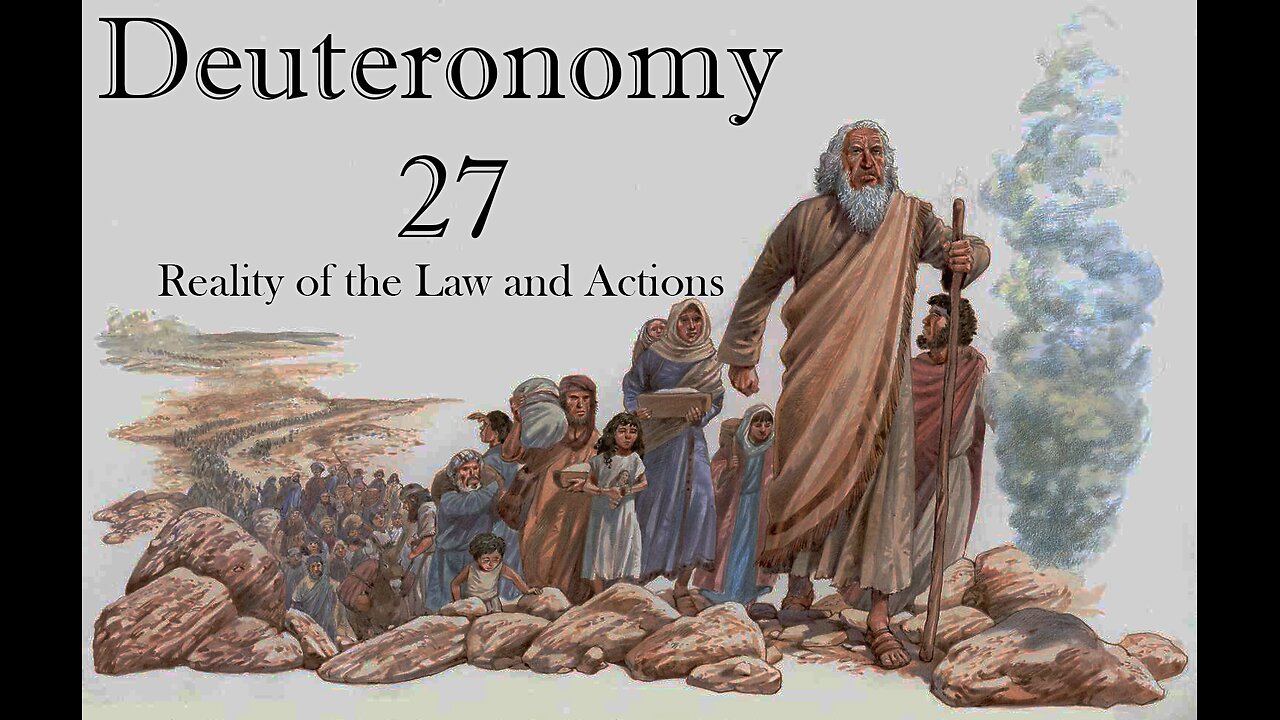 Deuteronomy 27 --- October 27th 2024 --- Pastor Wayne Cash