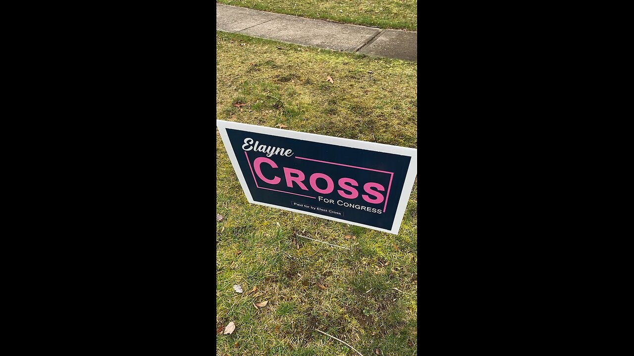 Get a sign #ElectCross