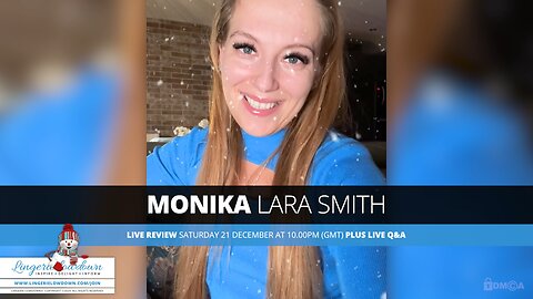 🔥🔥 This Saturday, we’re going live again, and this time with the gorgeous Monika Lara Smith 🔥🔥