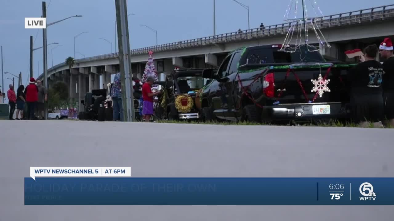 A unique holiday parade happening in Fort Pierce