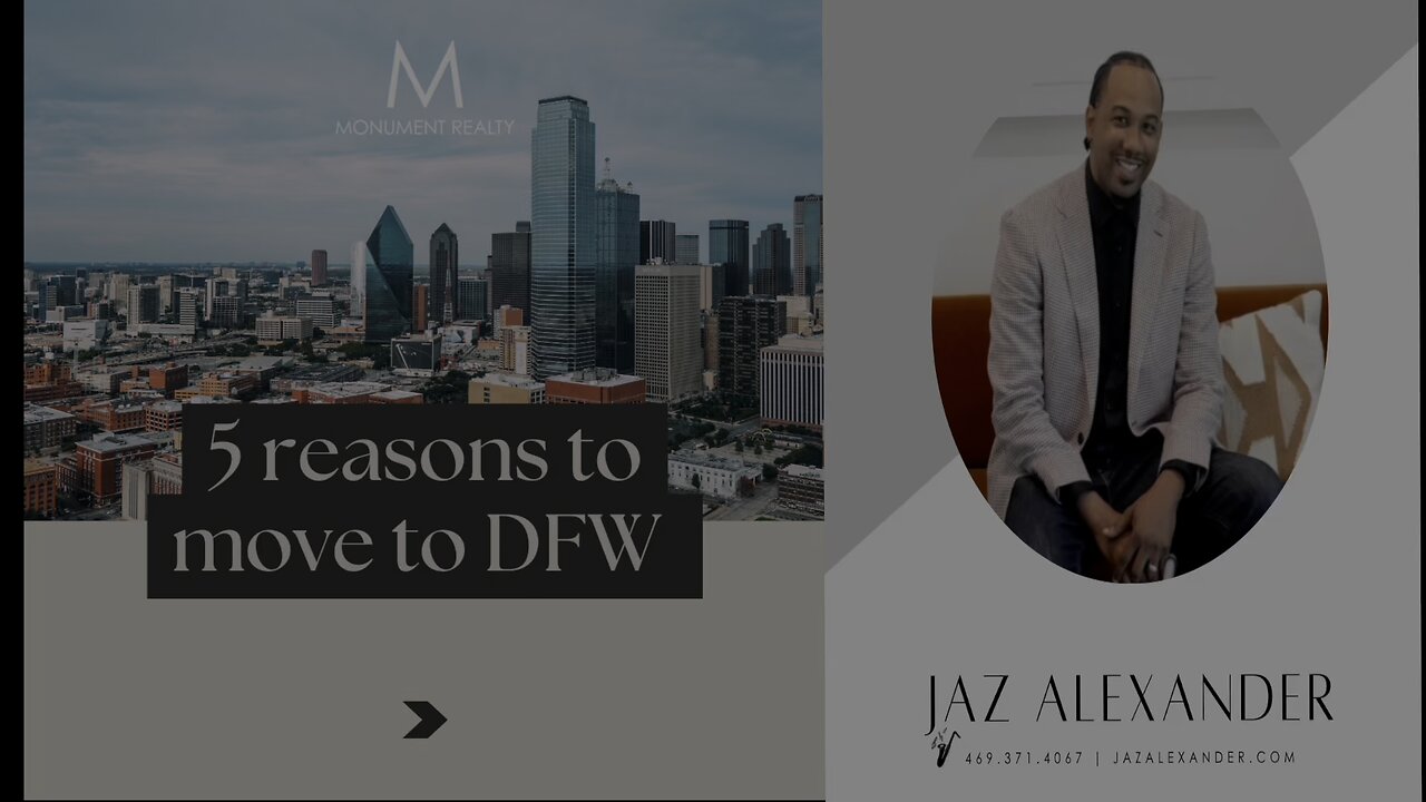 Top 5 Reasons to move to DFW