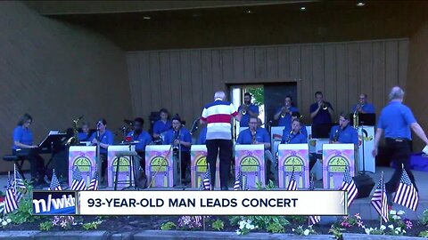 World War II Vet leads 4th of July Concert