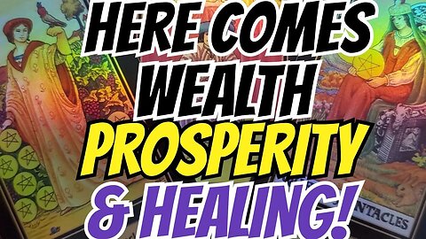 AQUARIUS‼️HERE IT COMES‼️WEALTH, PROSPERITY, & HEALING ‼️🌠💫💵