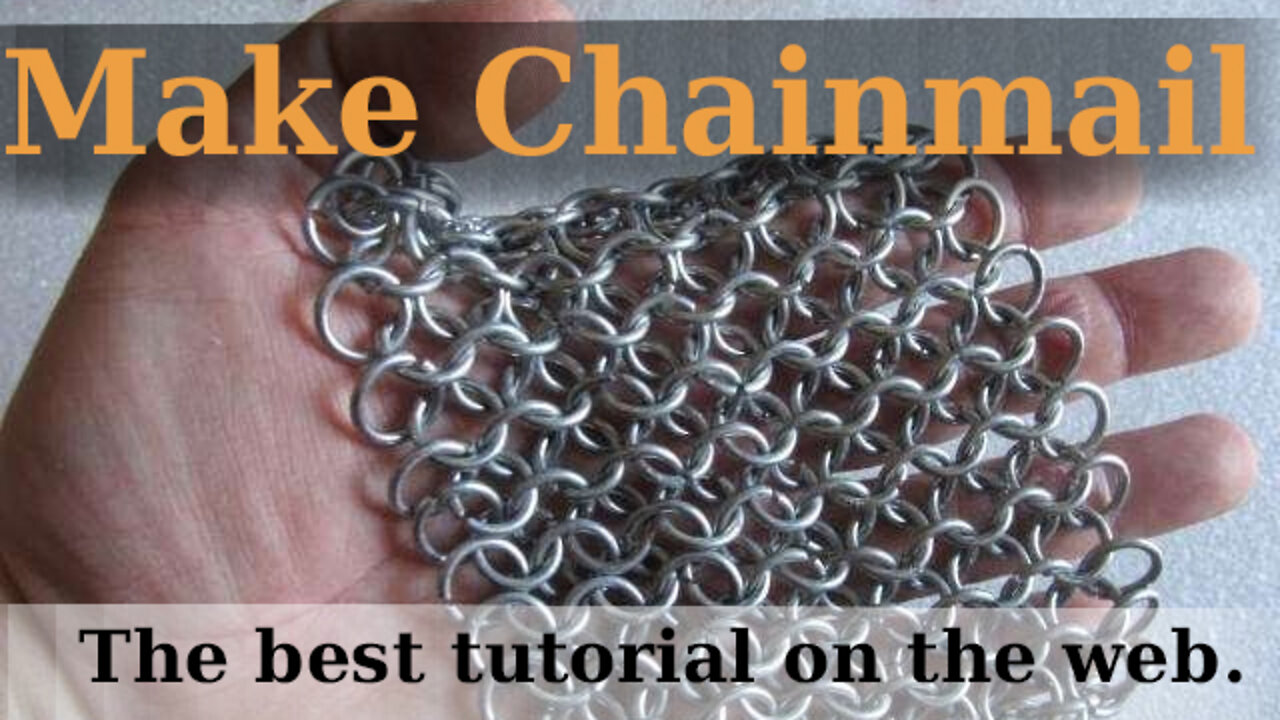 How to Make ChainMail - Easy step by step instructions