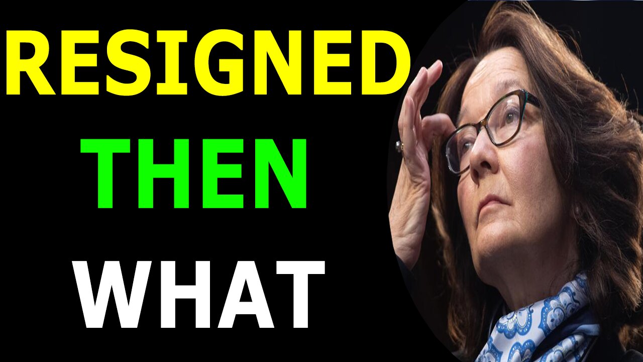 GINA HASPEL WAS HOLDING UP THE DECLASSIFICATION