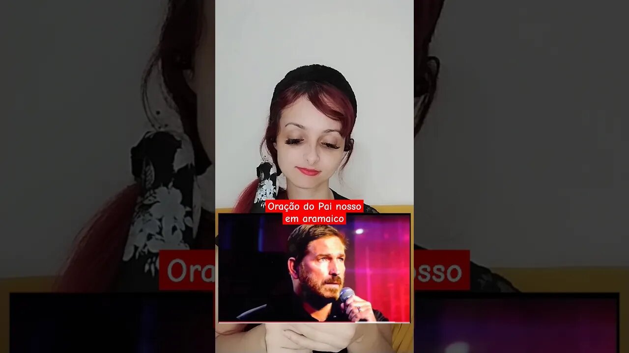 Jim Caviezel ora Pai nosso em aramaico