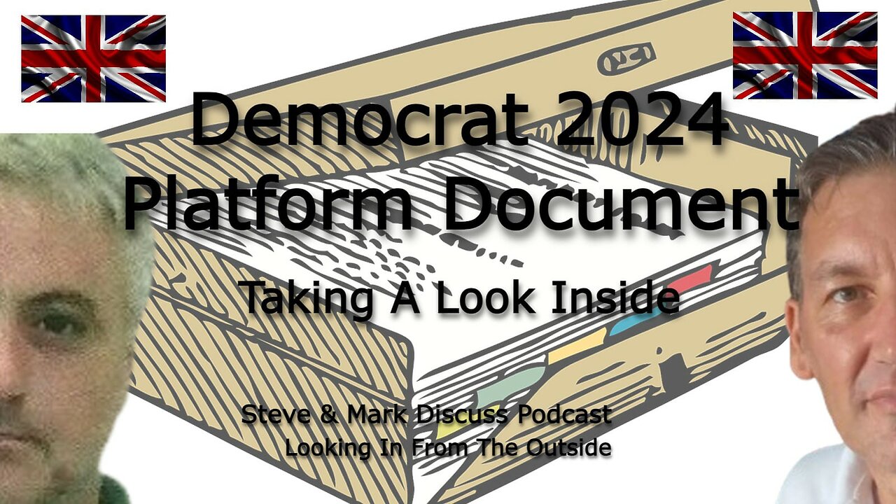 Democrat 2024 Platform Document - Taking A Look Inside.