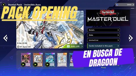 pack opening en busca de Dragoon