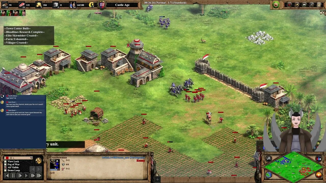 L (Hindustanis) vs Lilfraneo aoe (Portuguese) || Age of Empires 2: Definitive Edition Replay