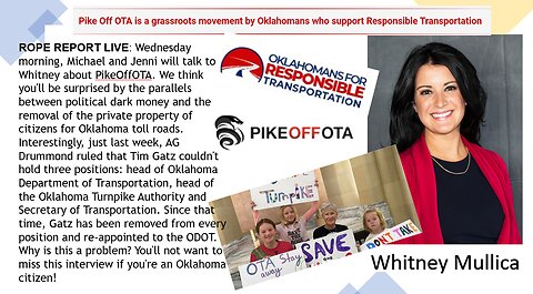 ROPE Report LIVE! Whitney Mullica From PikeOffOTA Will Join Us! Don't Miss This!