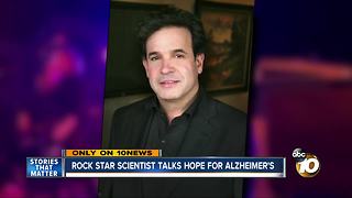 Rock star scientist talks hope for Alzheimer's