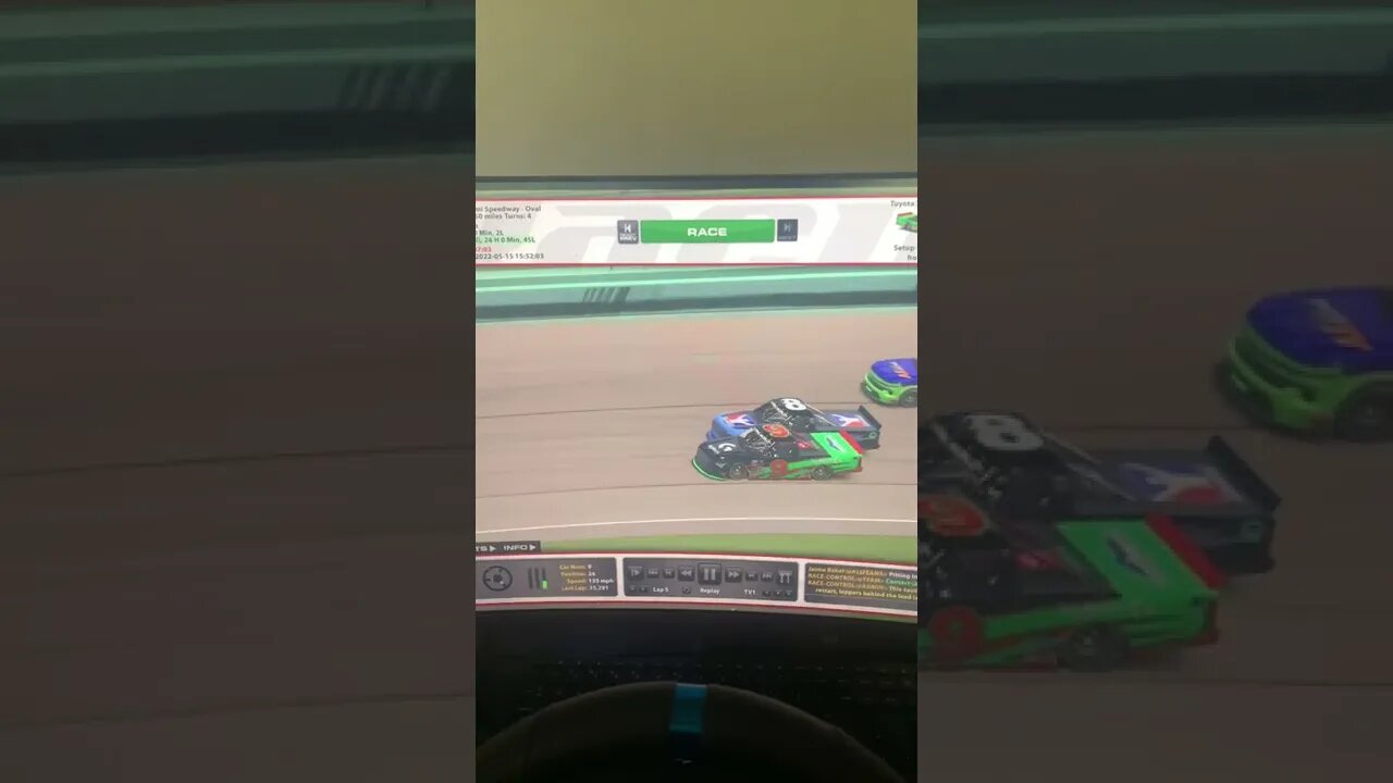 Who do I think I am Kyle Larson 🤣🤣🤣🤣 having fun with AI racing on Iracing