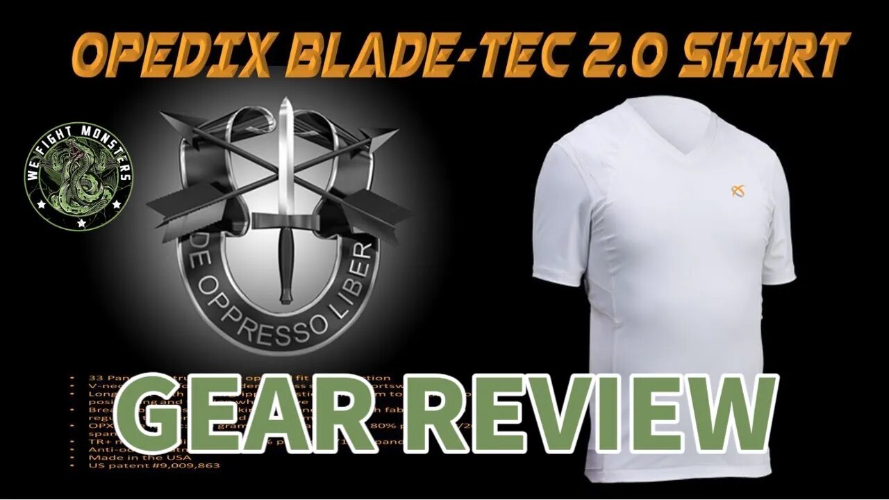 Opedix Blade Tec Compression Shirt reviewed by former SF/SMU Jay Paisley