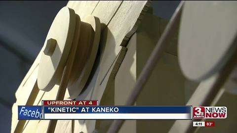 Kinetic exhibit at KANEKO