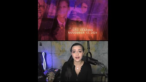 UFO HEARING 2024 LIVE - House UAP UFO Exposing the Truth - Cristina Gomez