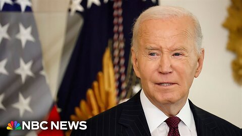 LIVE: Biden gives remarks after Syrian president relinquishes power | NBC News