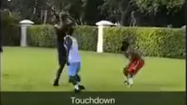 Antonio Brown BURNED by Hassan Whiteside in 2-on-2 Football Game