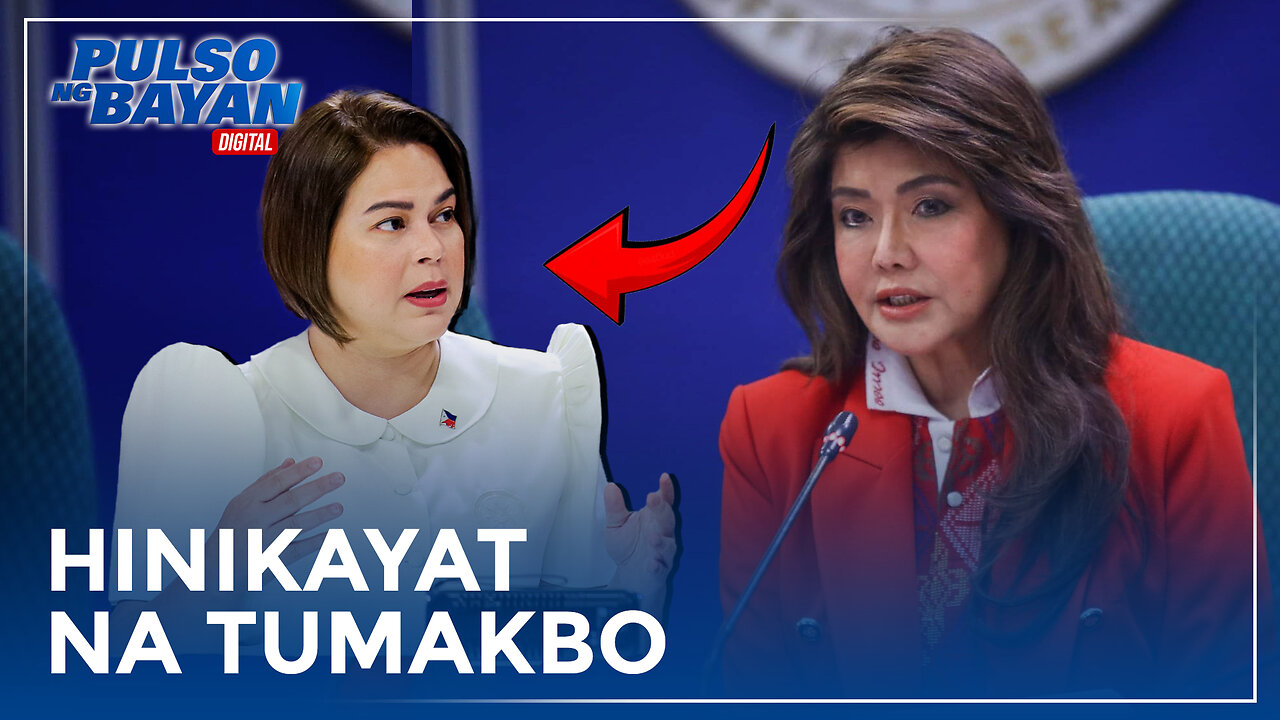 Sen. Imee, tumawag mismo kay VP Sara upang hikayatin na siya ay tumakbo bilang vice president