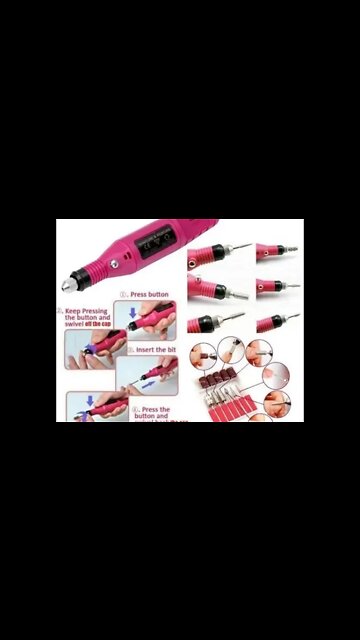 Como usar uma lixa de unha elétrica