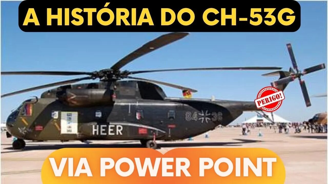 O Moderno CH-53E Super Stallion da Marinha dos EUA, Modernizado a Partir do CH-53G (S-65) #plane