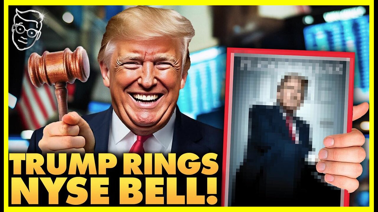 BREAKING: Trump RINGS BELL on Wall Street after being Named 'Person of Year' | America is BACK!