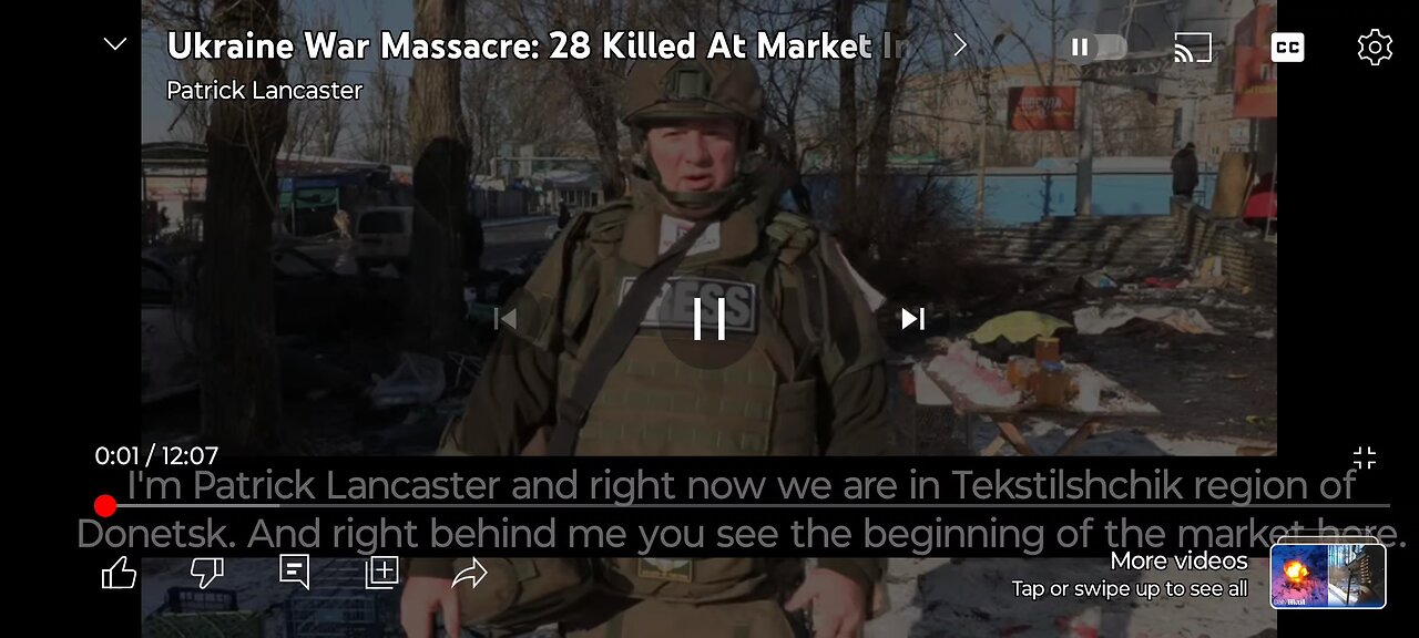 WARNING: GRAPHIC IMAGES!!Ukraine war massacre. 28 killed at market in Donetsk