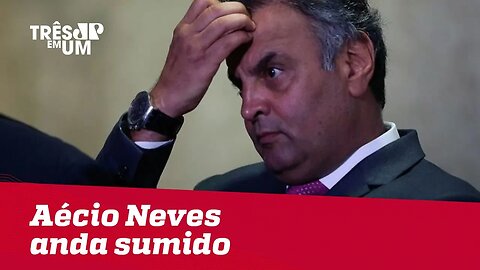 Candidato à Câmara, Aécio Neves anda sumido