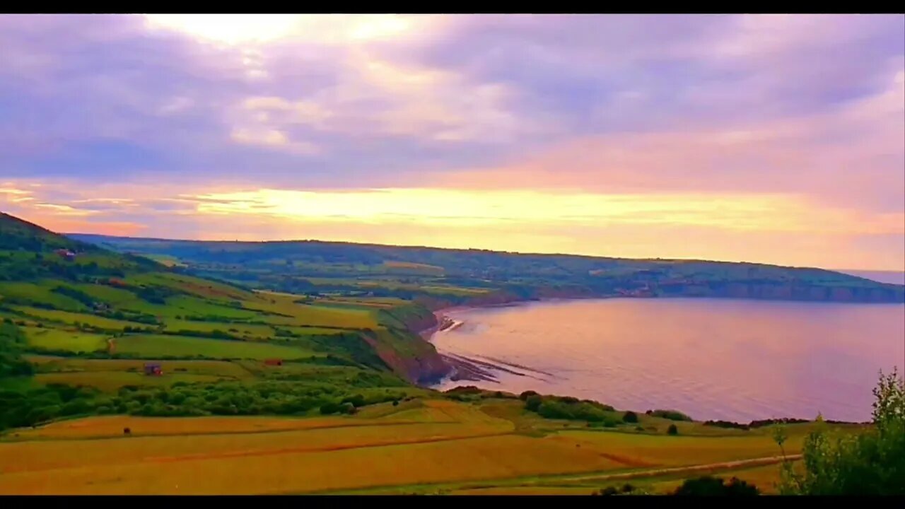 peaceful evening walk from Ravenscar to Robin Hood's Bay