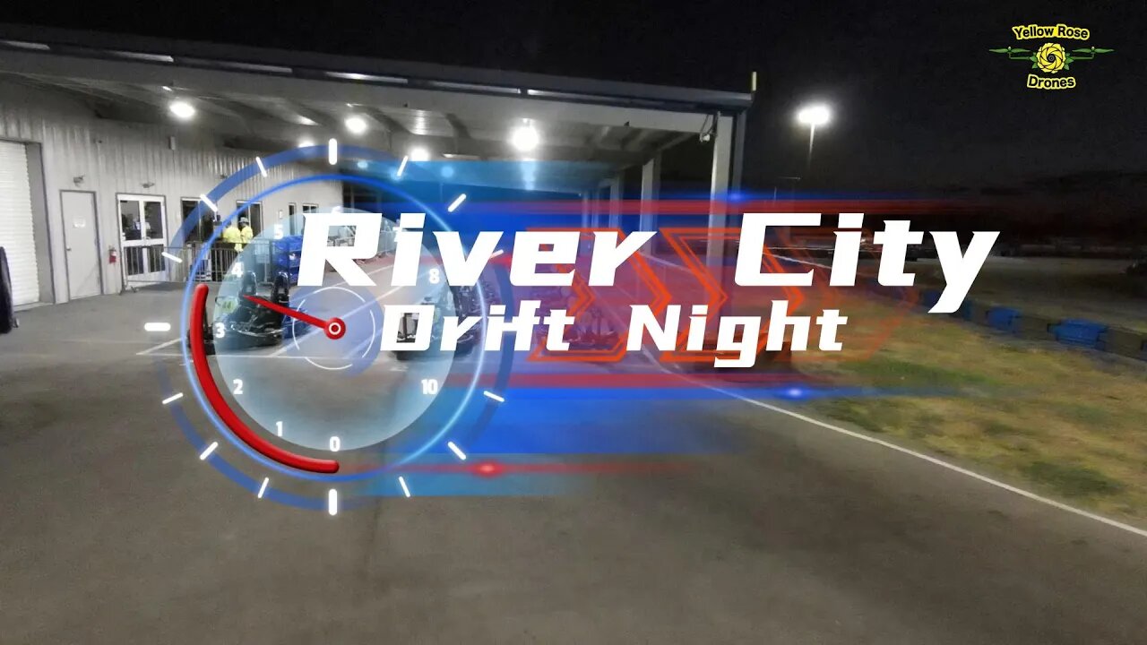 River City Drift Night - Drifting Go-Karts Instead of Cars - Playtime at San Antonio Karting Complex