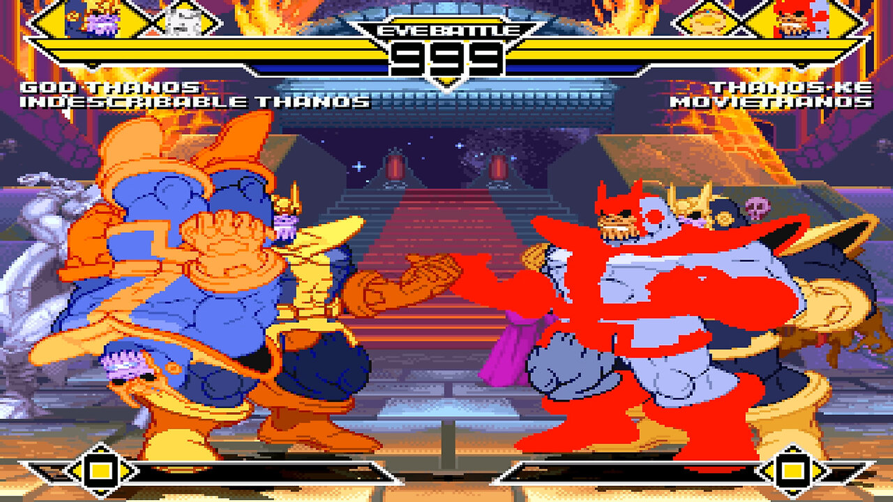 MUGEN - God Thanos & Indescribable Thanos vs. Thanos-ke & Movie_Thanos - Download