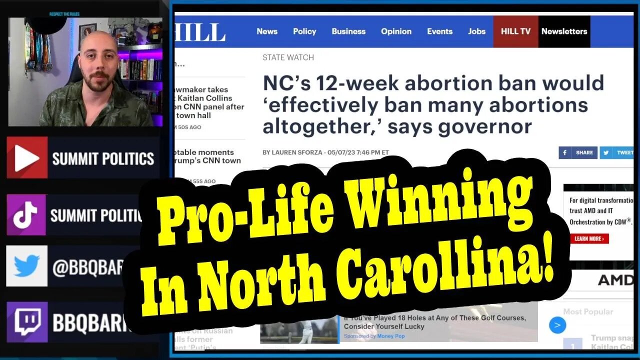 North Carolina Votes For 12 Week Abortion Ban! Pro-Life Is Winning!