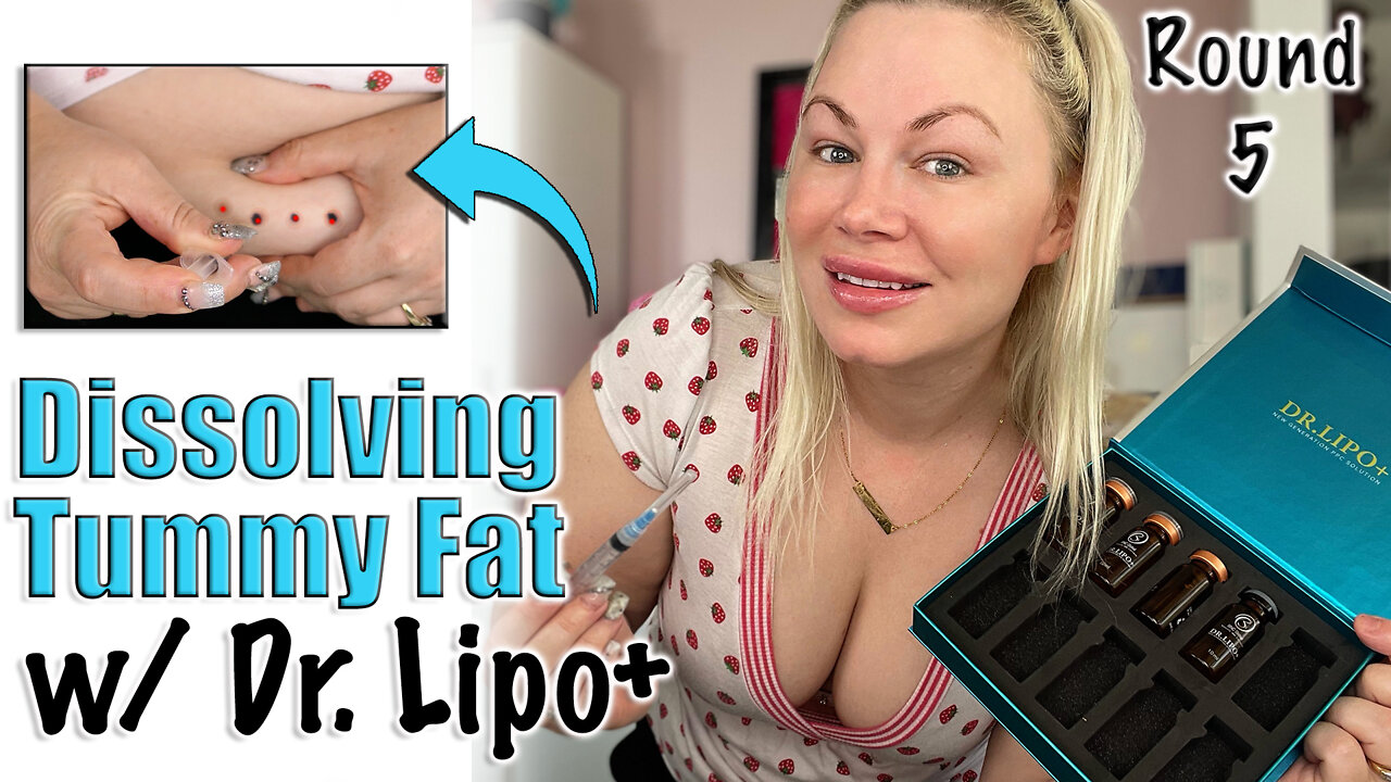 Dissolving Tummy Fat with Dr.Lipo+V from Acecosm.com , Round 4 | Code Jessica10 Saves you Money!