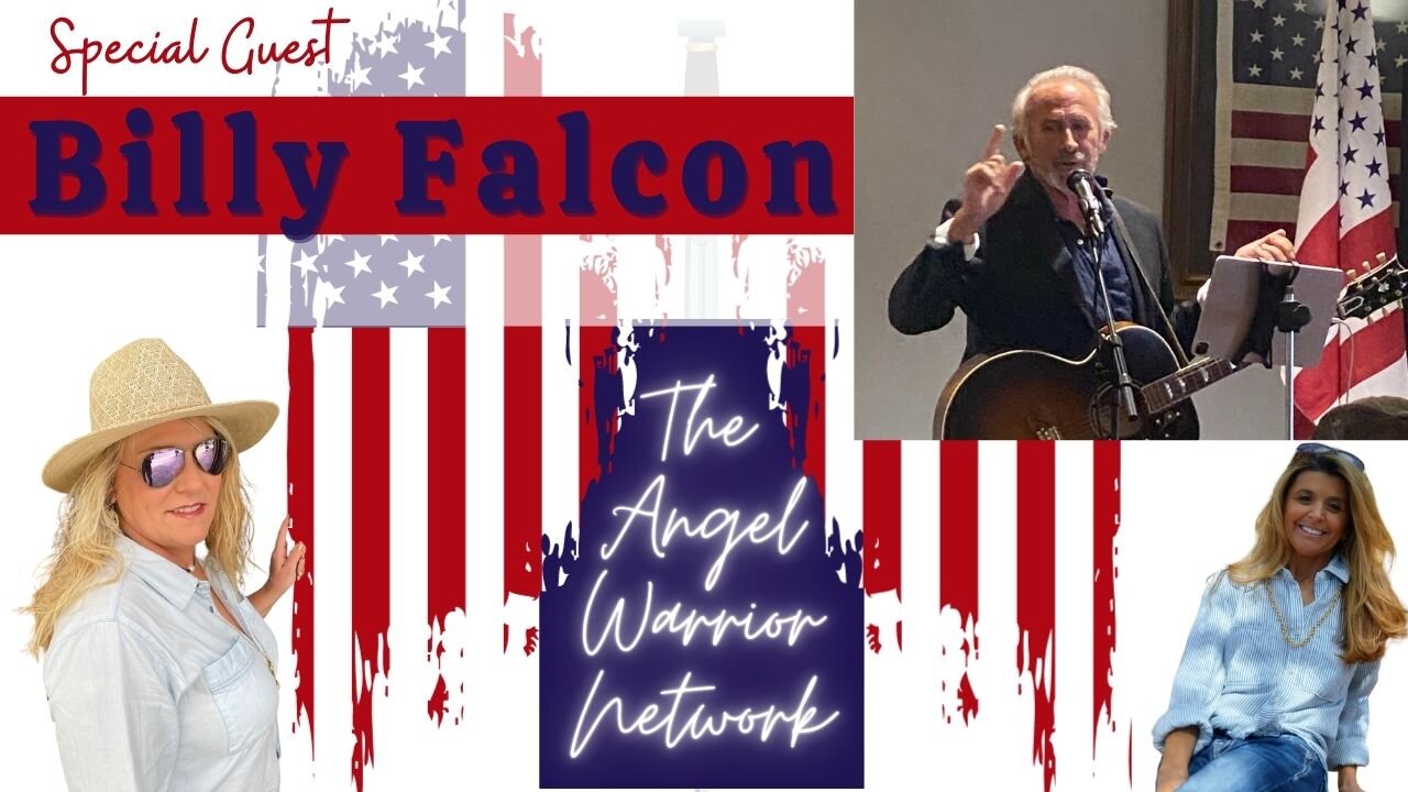 Billy Falcon Sharing Patriot Thoughts and Song