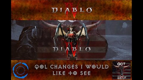 Diablo IV - QOL Changes I Would Like to See