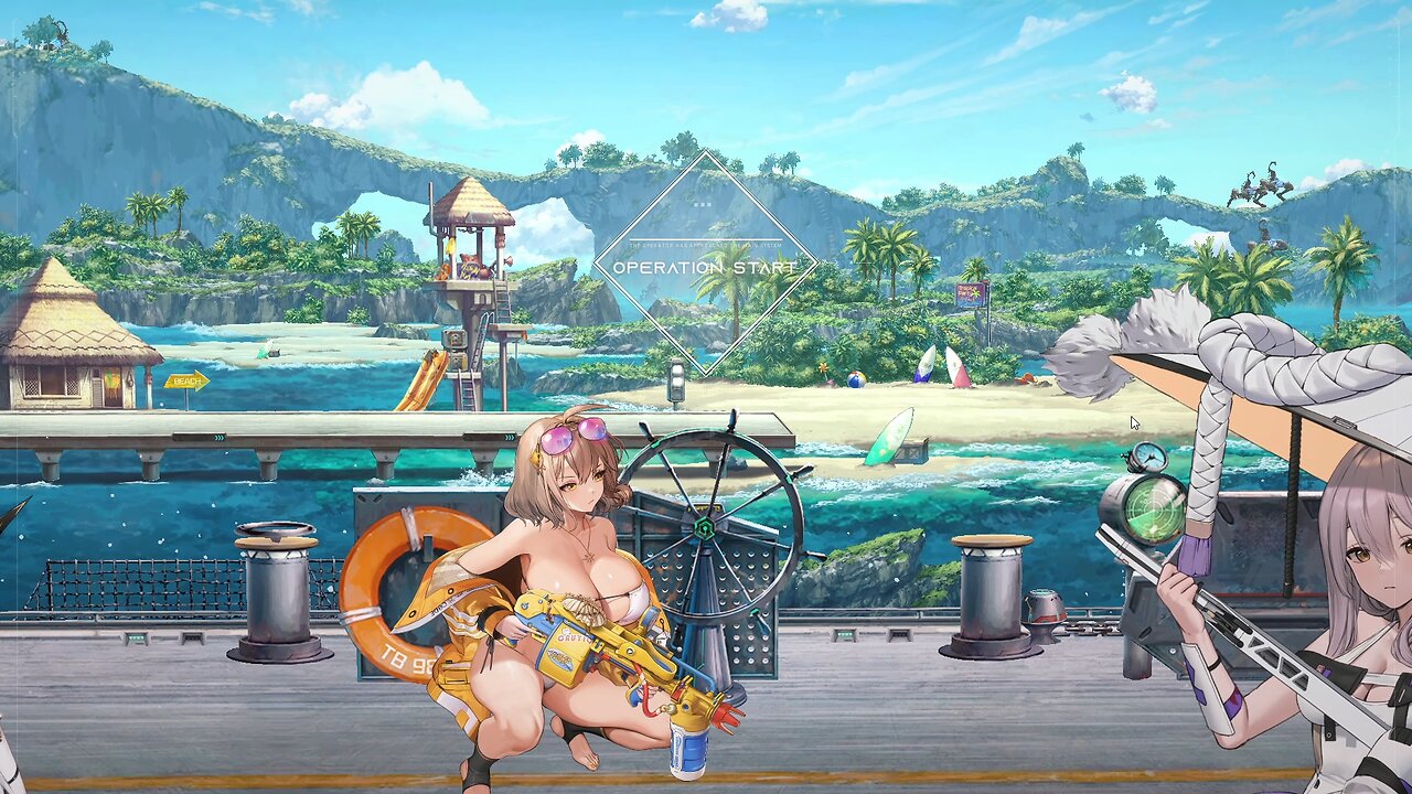 Nikke "Anis: Sparkling Summer" Gameplay