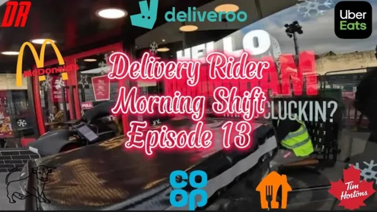 Morning Shift with UBEREATS & Deliveroo S2E13