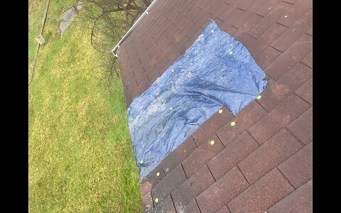 Emergency roof tarp !!!