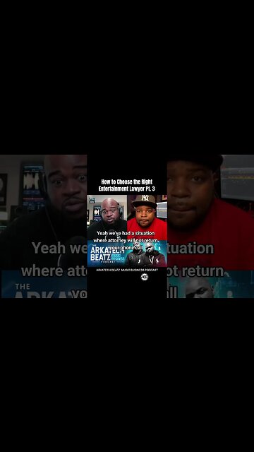 How To Choose The Right Entertainment Lawyer Pt. 3 #entertainmentlaw #entertainmentlawyer #entertai