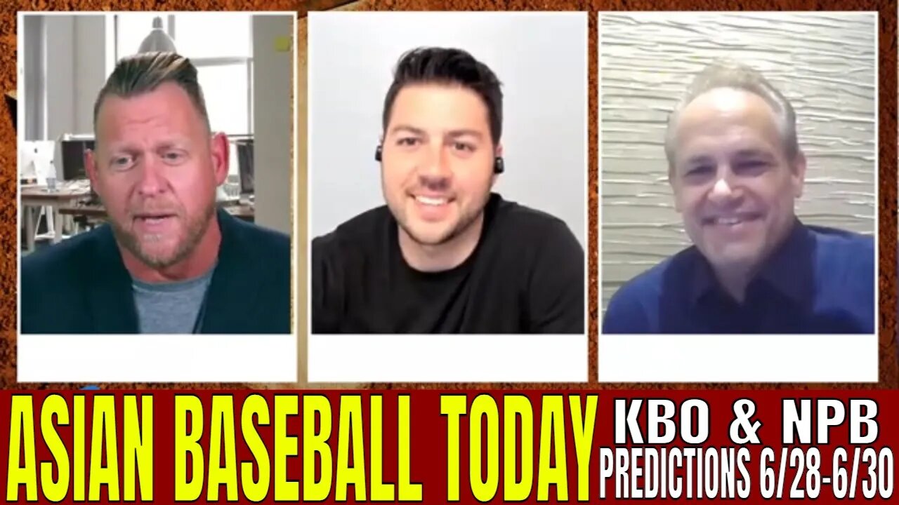 Asian Baseball Picks, Odds and Series Previews | KBO and NPB | Asian Baseball Today | June 28-30