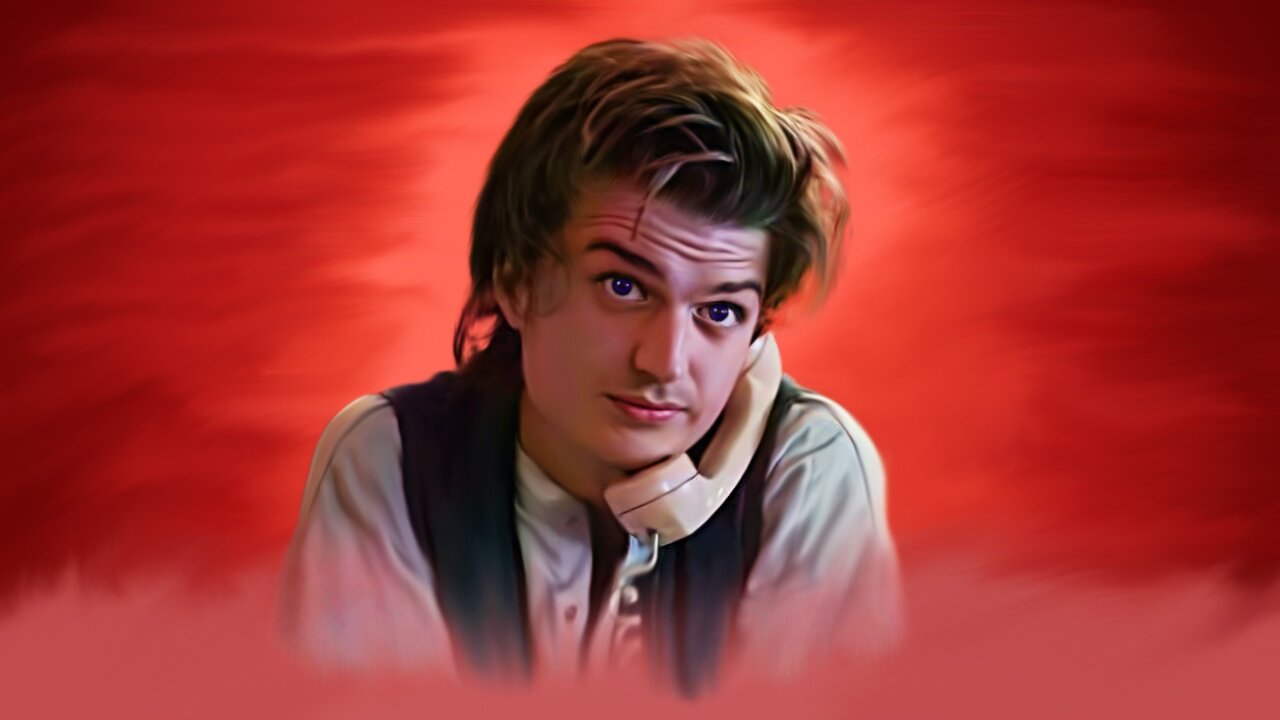 Steve Harrington Digital Oil Painting | Smudge Painting