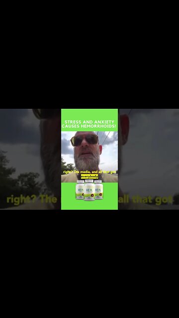 Stress Causes Hemorrhoids!