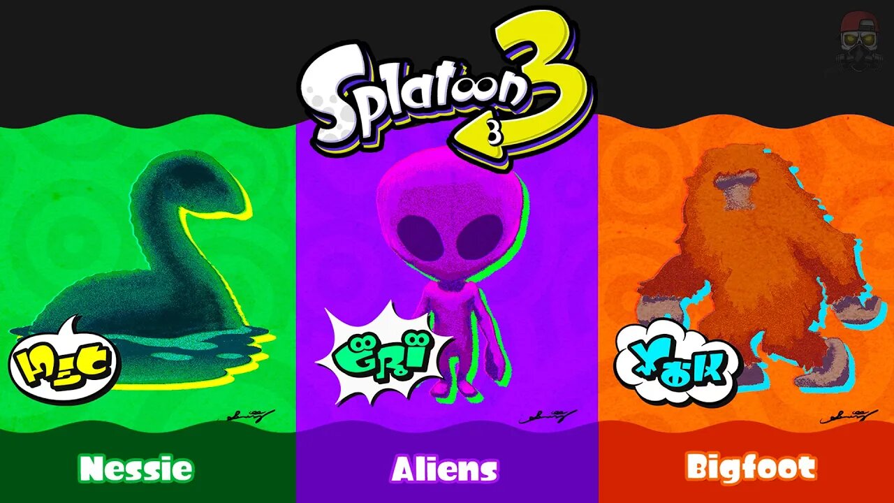 Splatoon 3 - Nessie, Aliens, Bigfoot Splatfest Announced!