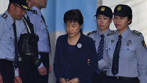 Former South Korean President Sentenced To 24 Years In Prison