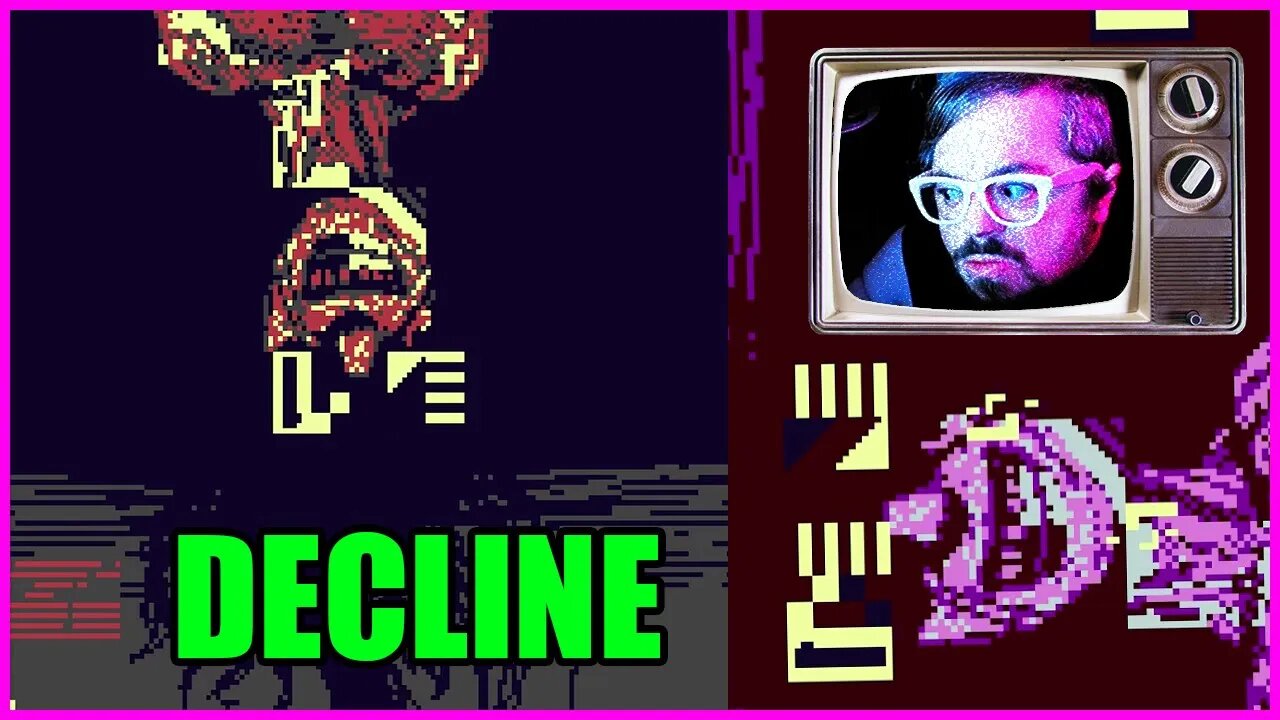 DECLINE: THE CURSE OF THE GLITCH WITCH (New Gameboy ROM)!