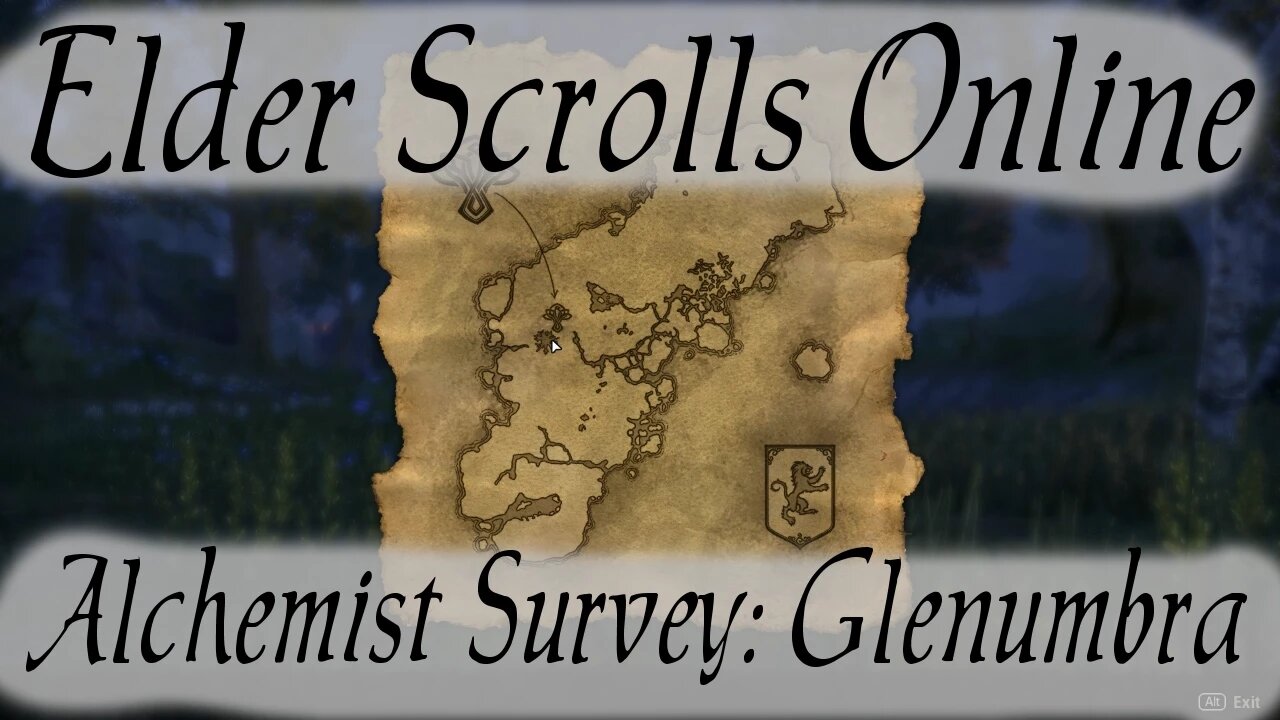 Alchemist Survey: Glenumbra [Elder Scrolls Online]