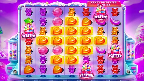 WE GOT A RARE 4 SCATTER RETRIGGER ON SUGAR RUSH!