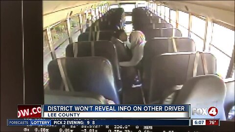 School bus driver reprimanded for for incident on bus last month