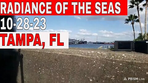 Radiance of the Seas: Port Tampa #live #livenow #livestream: see departure